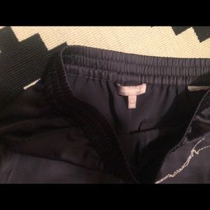 Banana Republic Gray Silk Jogger